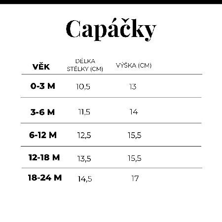 Black and White Lined Hipster Size Chart Instagram Post